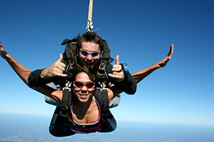 Tandem Skydiving in Huntsville